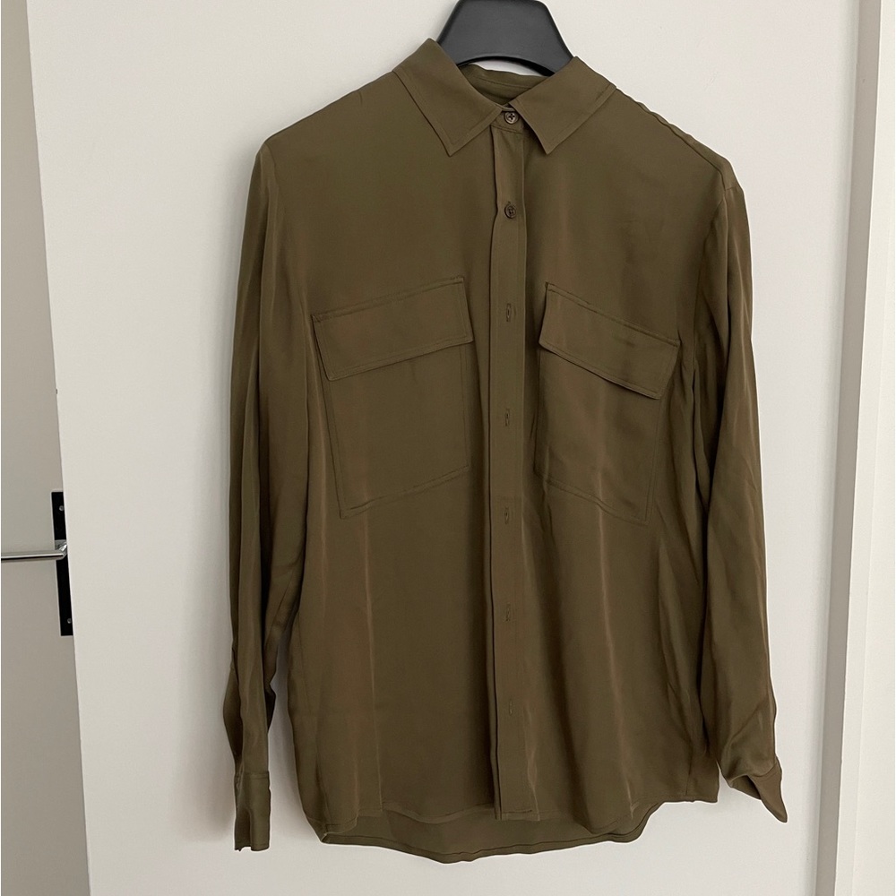 Silk Oversize Shirt